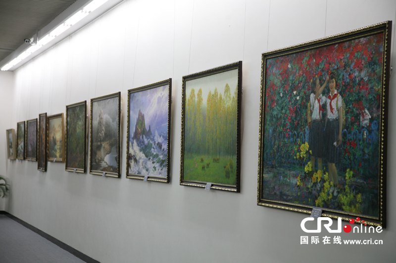 조선 당대화가의 작품전시회가 베이징에서 개막